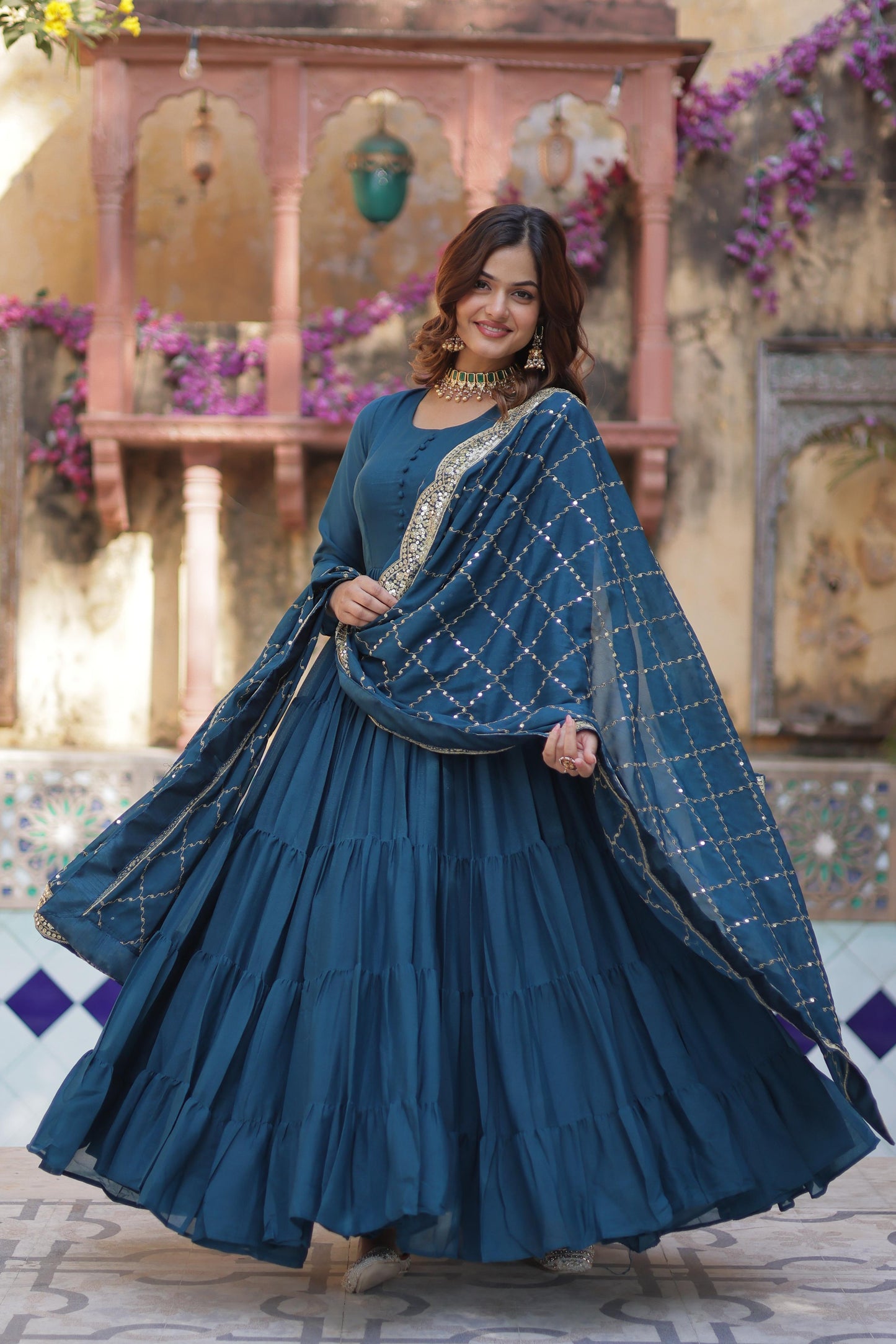 .Readymade Gown Collection 2025 Moksha Fashions