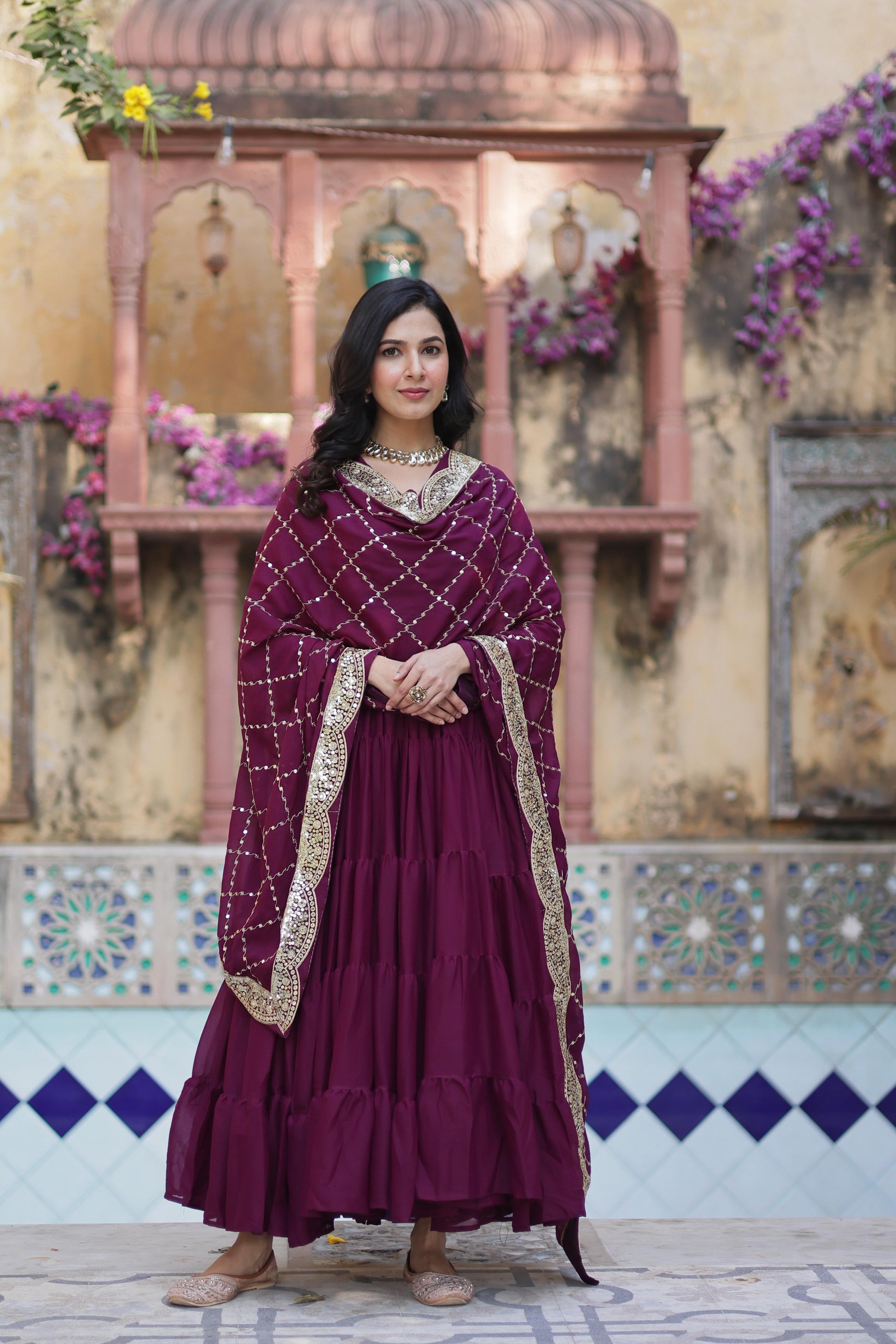.Readymade Gown Collection 2025 Moksha Fashions