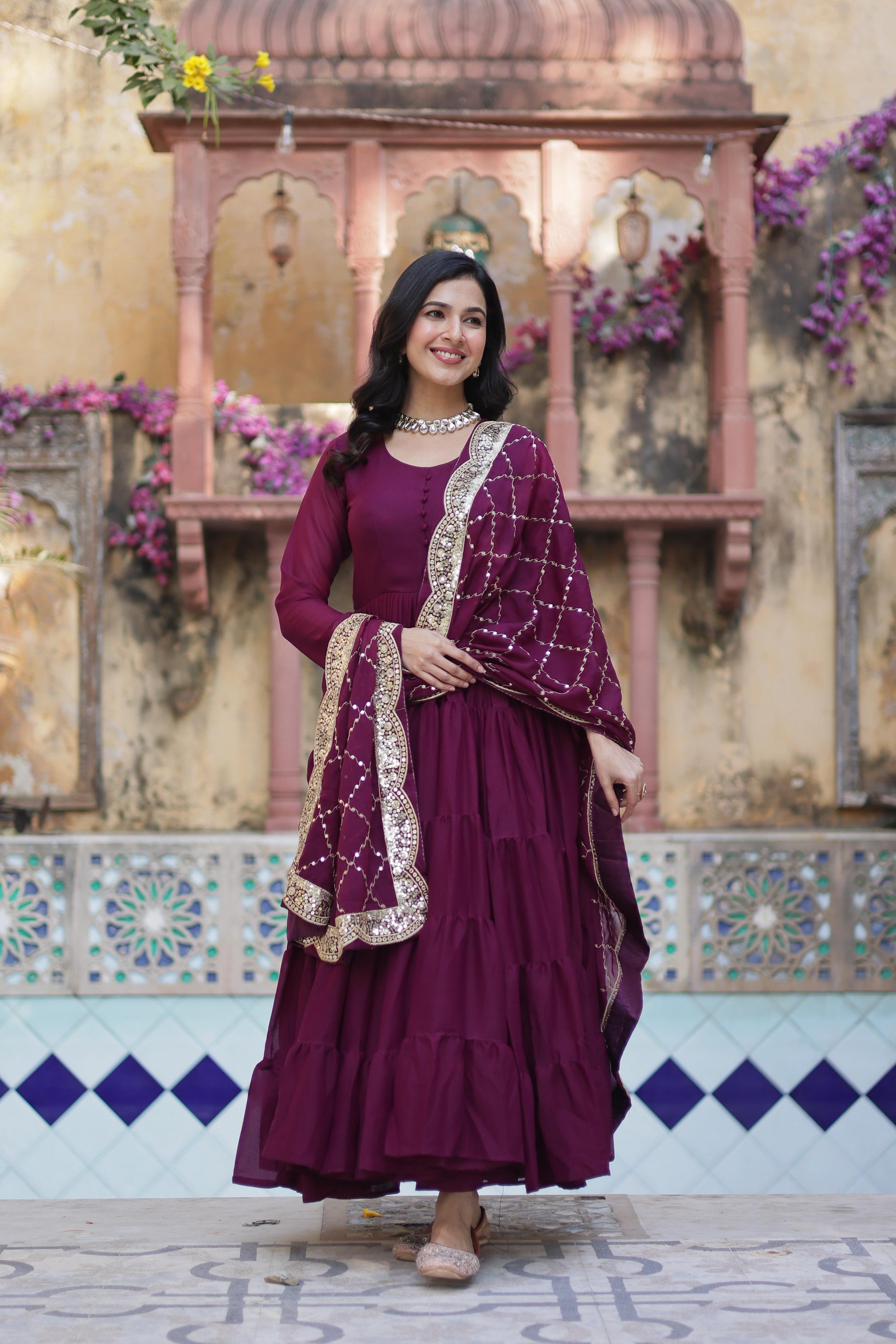 .Readymade Gown Collection 2025 Moksha Fashions