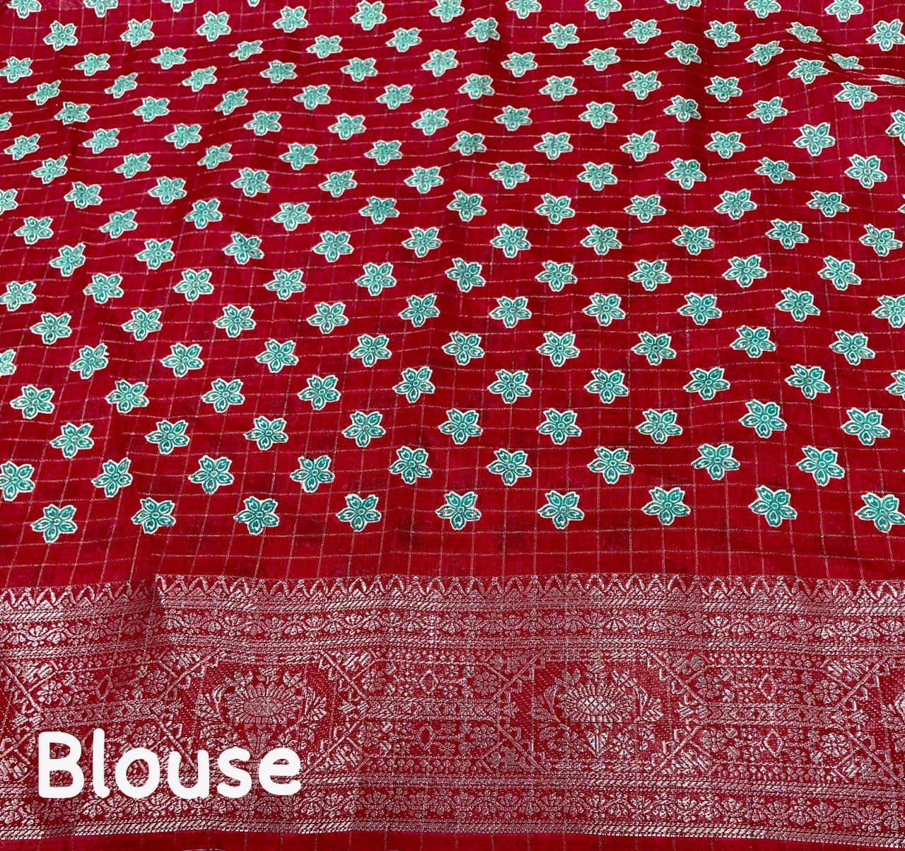.Cotton Multicolored Saree Moksha Fashions