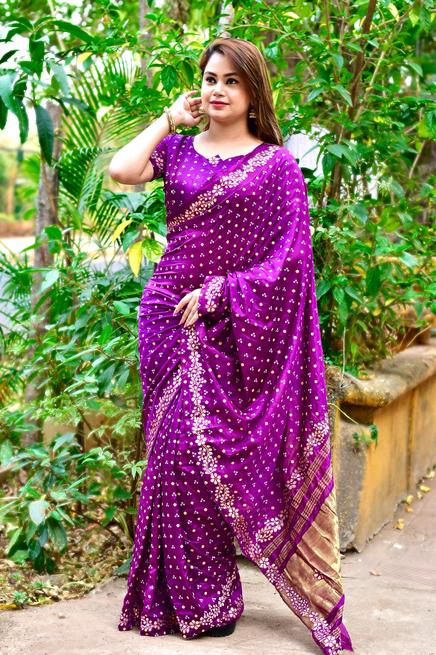 .Bandhani Saree