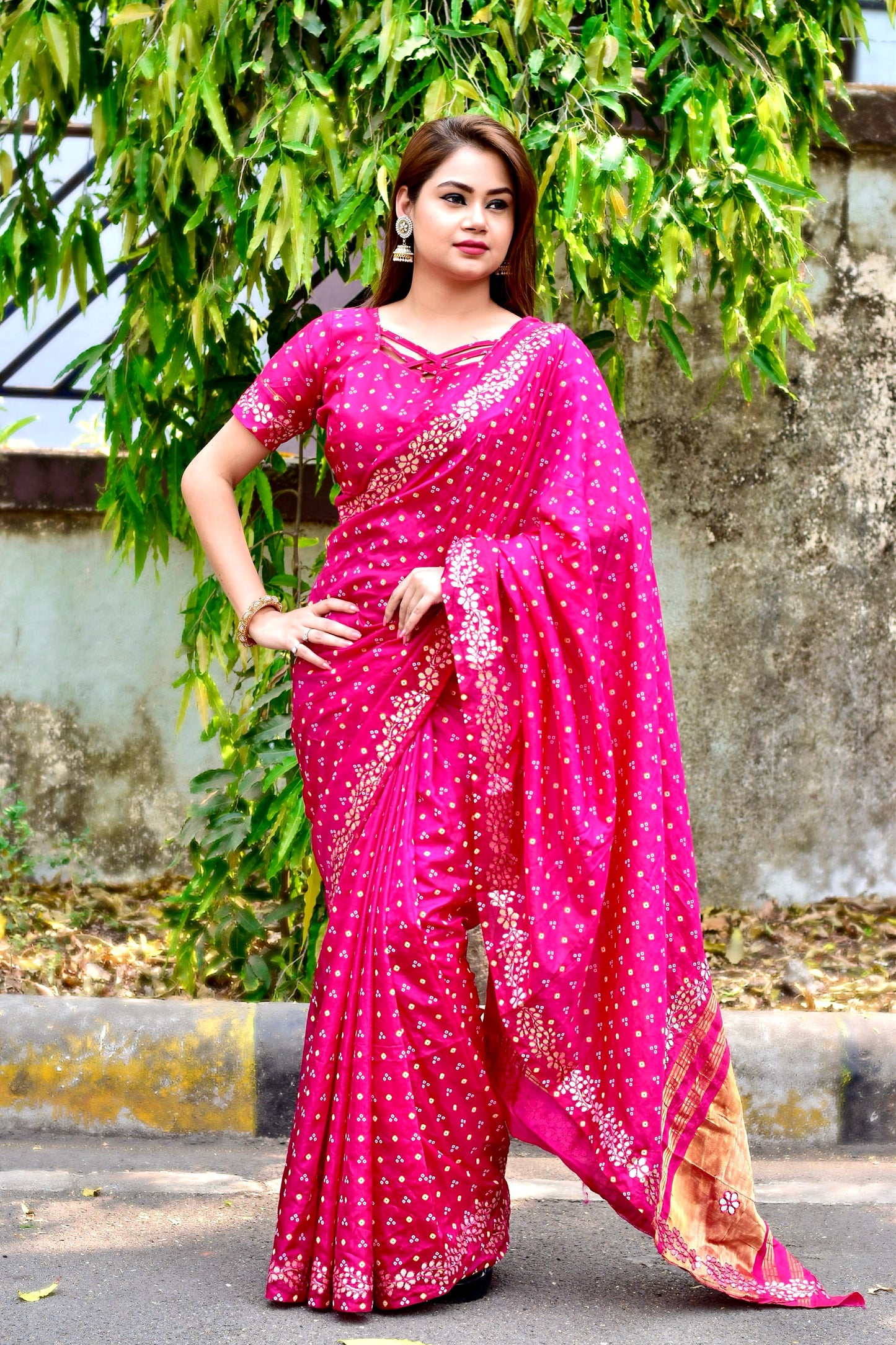 .Bandhani Saree