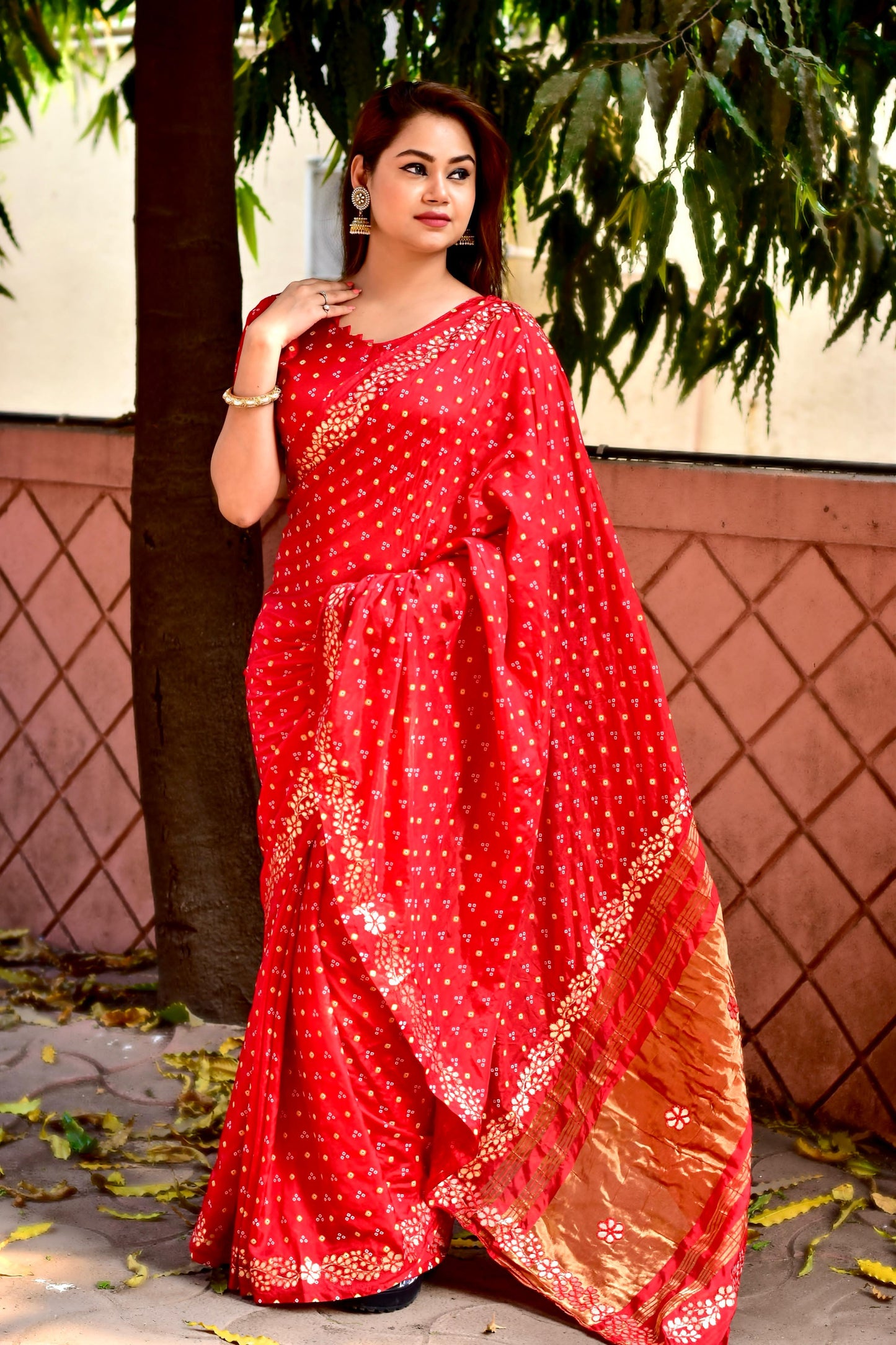 .Bandhej -New saree collection