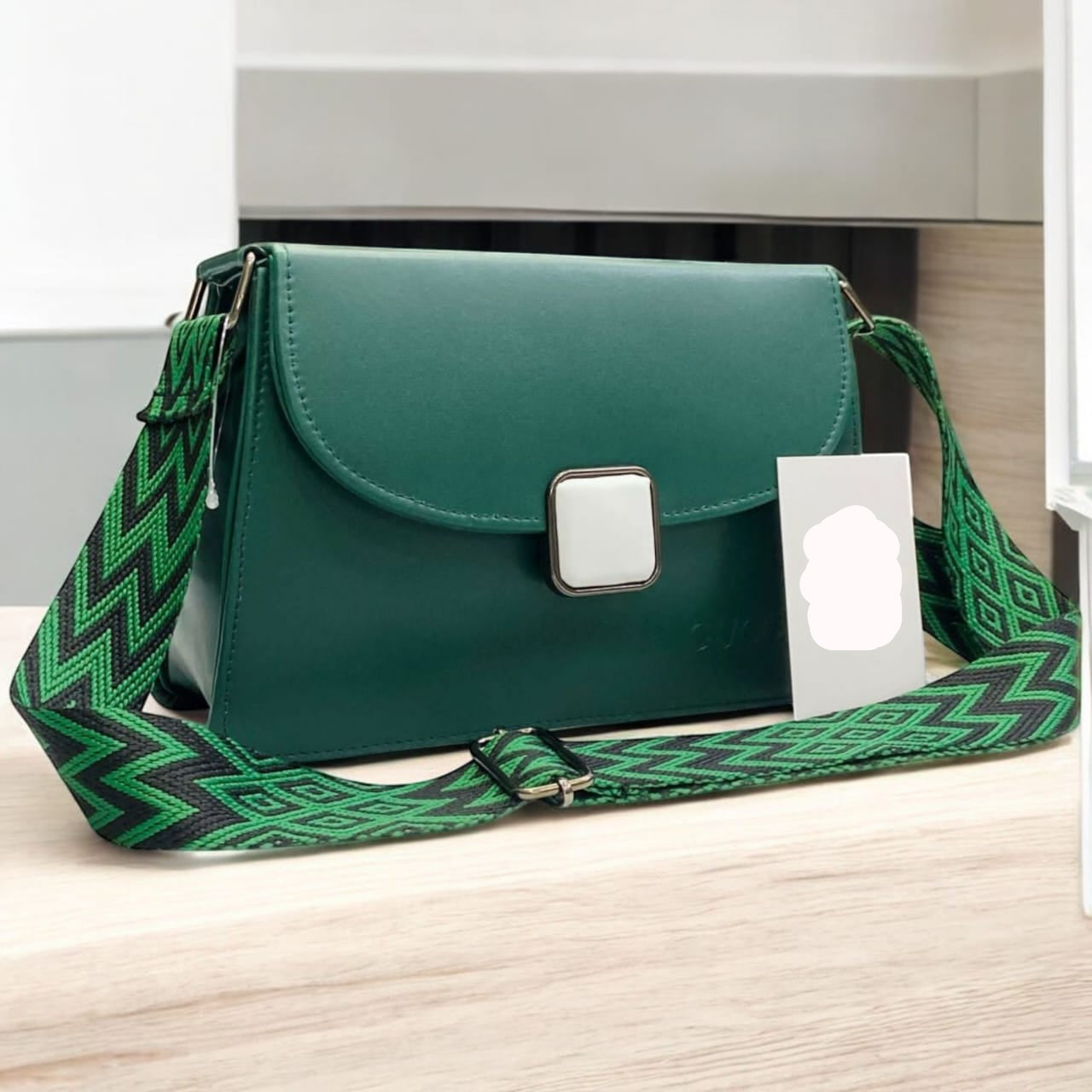 Elegant Broad Sling Bag for Women – Fashionable Shoulder Sling with Large Capacity - Moksha Fashions