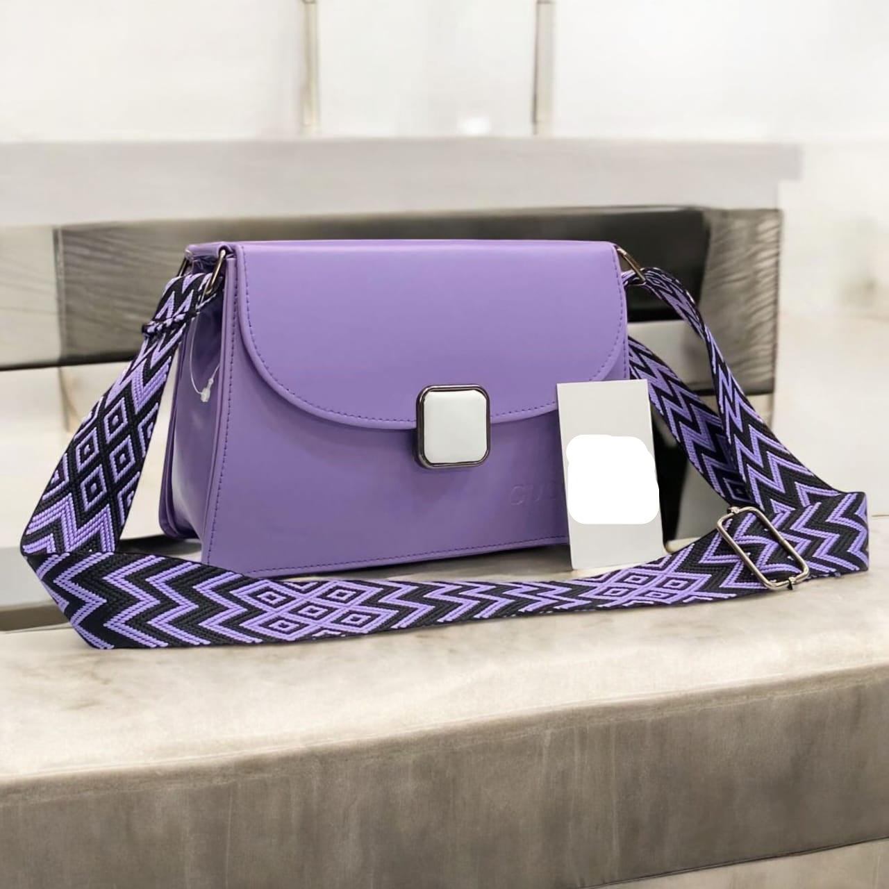 Elegant Broad Sling Bag for Women – Fashionable Shoulder Sling with Large Capacity - Moksha Fashions