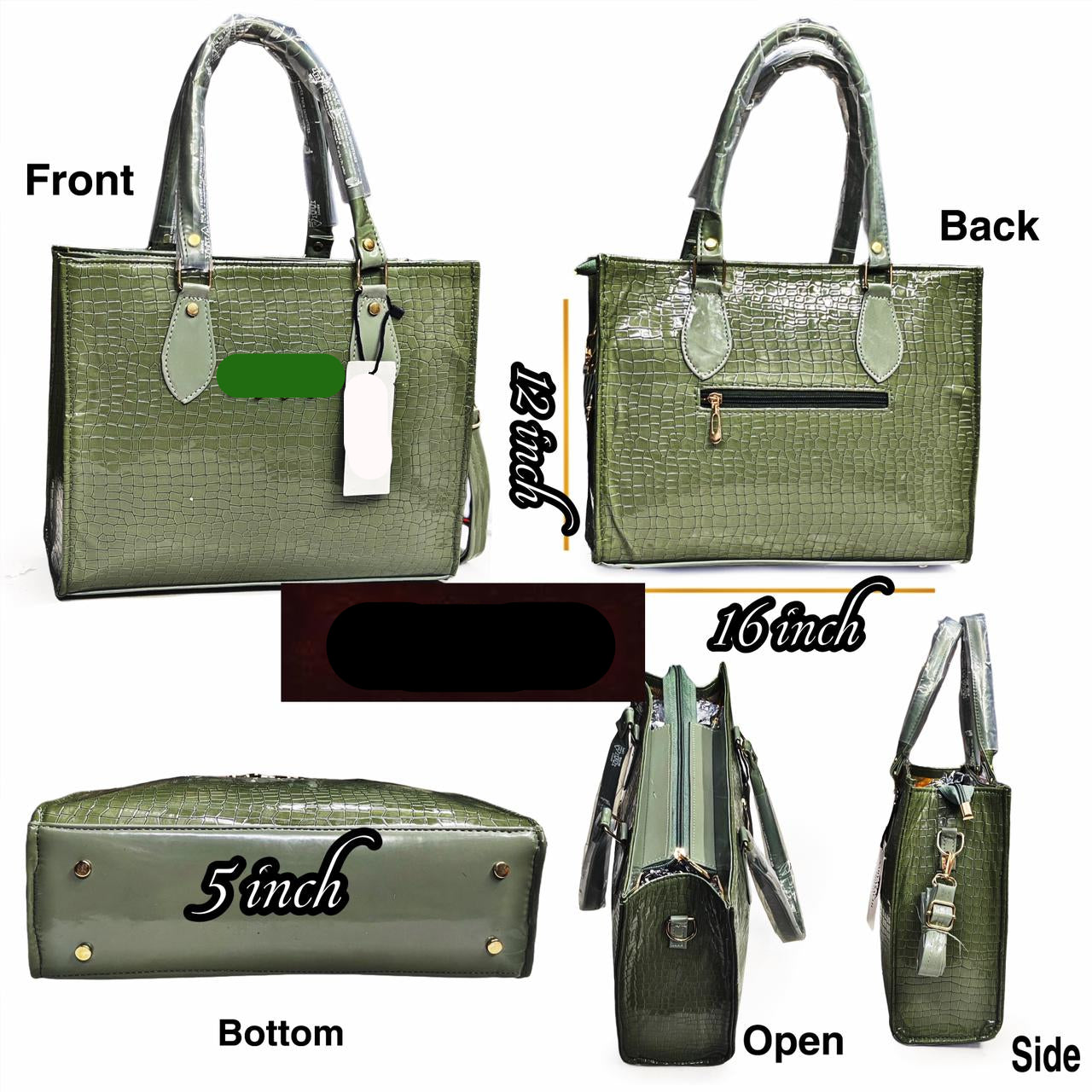 Classy Tote Bag for Women – Trendy and Functional Bag for Work, Travel, and Casual Use - Moksha Fashions