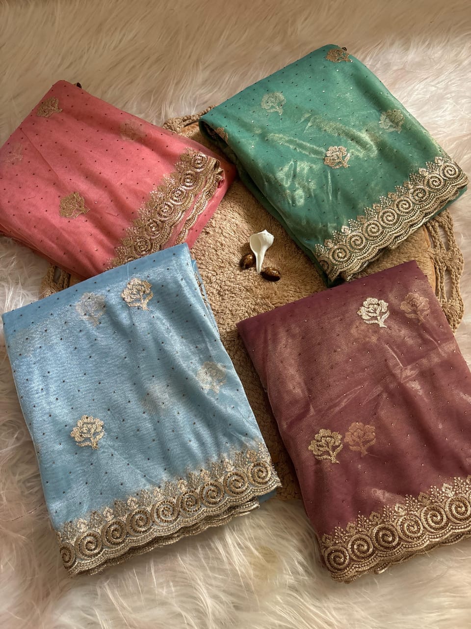 . Latest Soft Net Saree