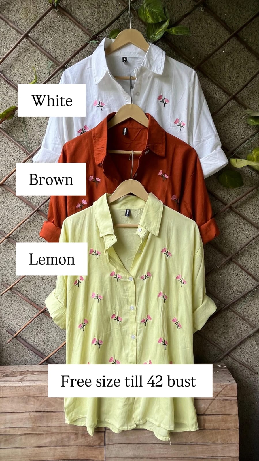 .Floral Crush Shirts