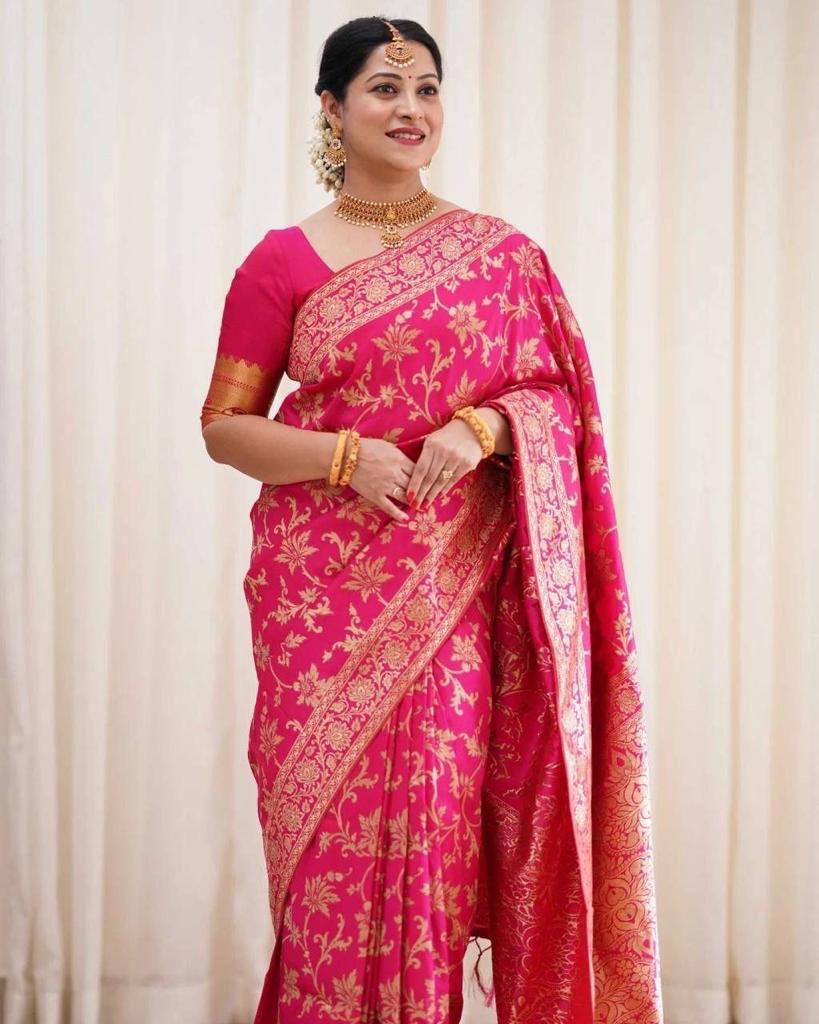 Lichi Silk Saree