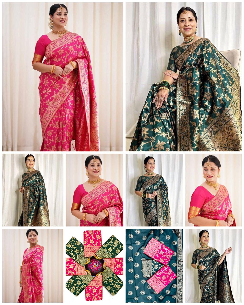 Lichi Silk Saree