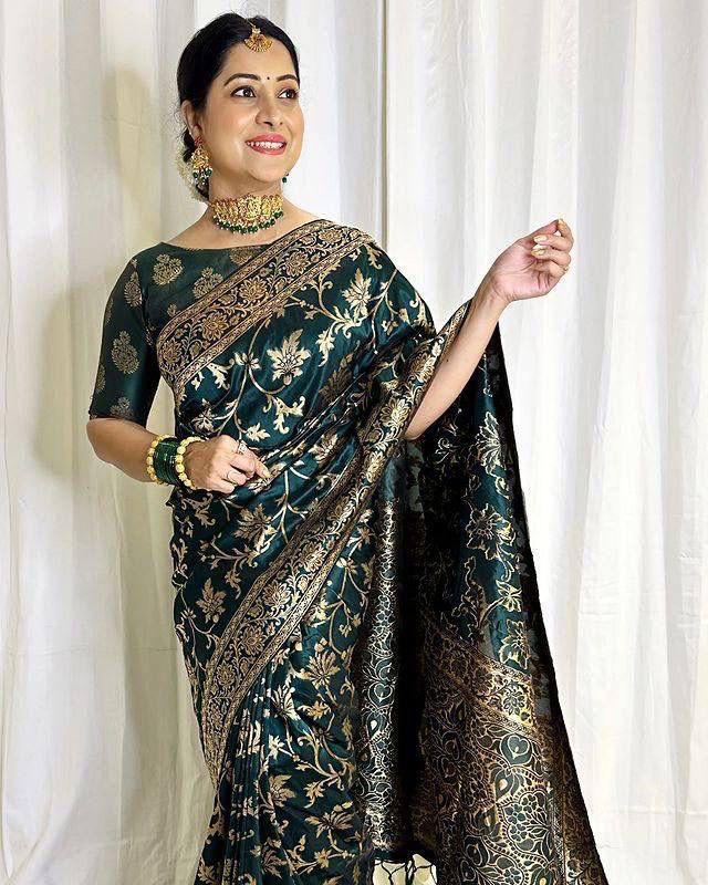Lichi Silk Saree