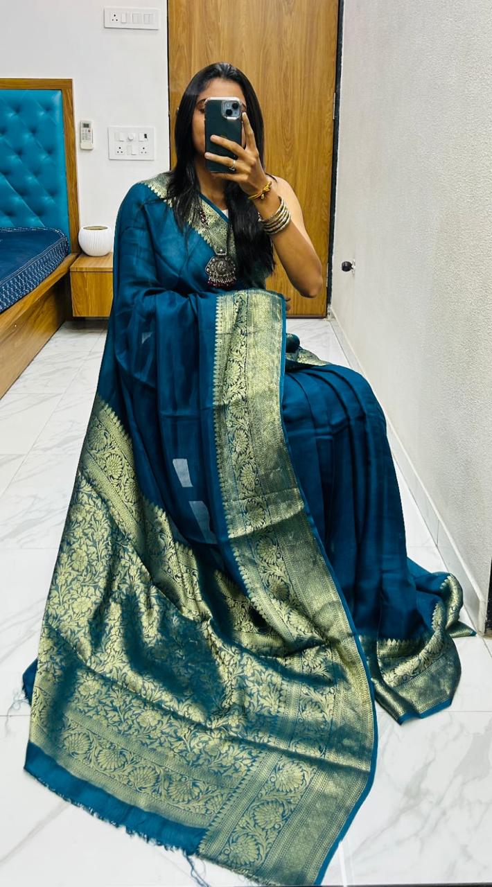 Kanjivaram Bandhani