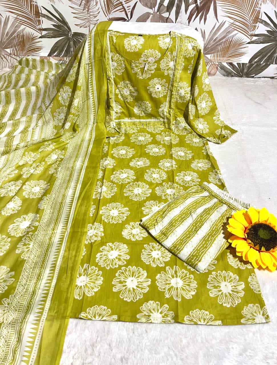 Sequence Kurti Cotton Pant