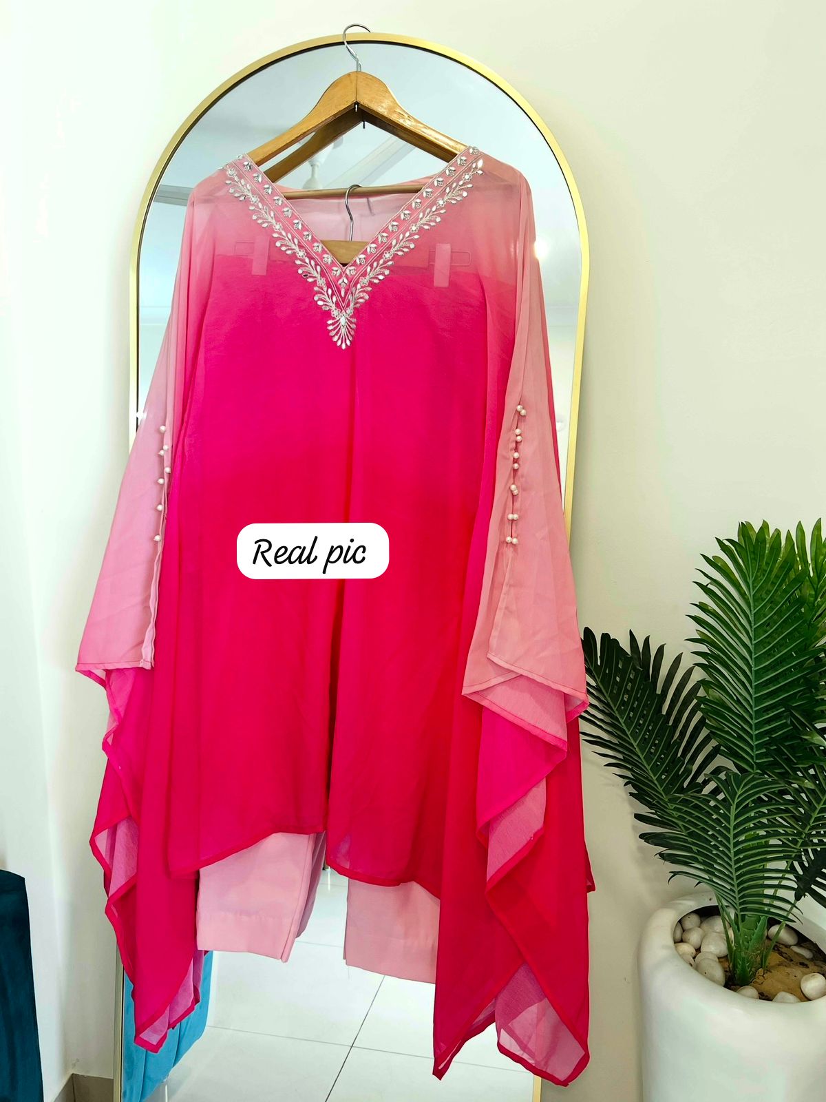 Ombre Kaftan Cordset
