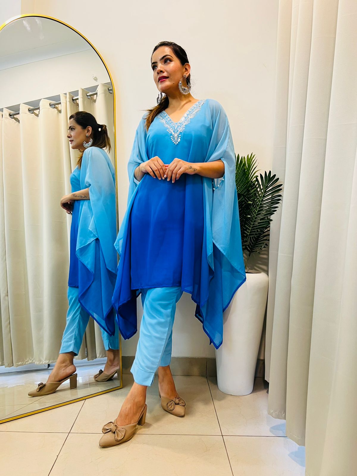 Ombre Kaftan Cordset