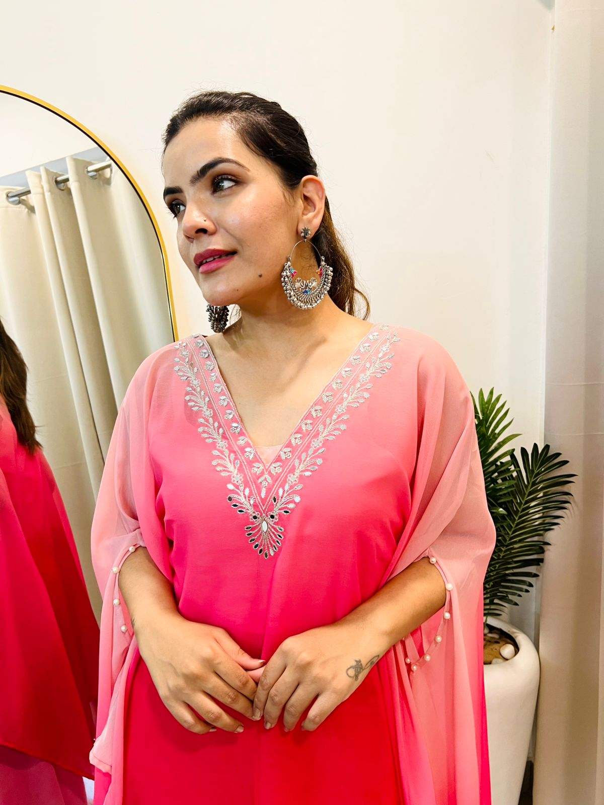 Ombre Kaftan Cordset
