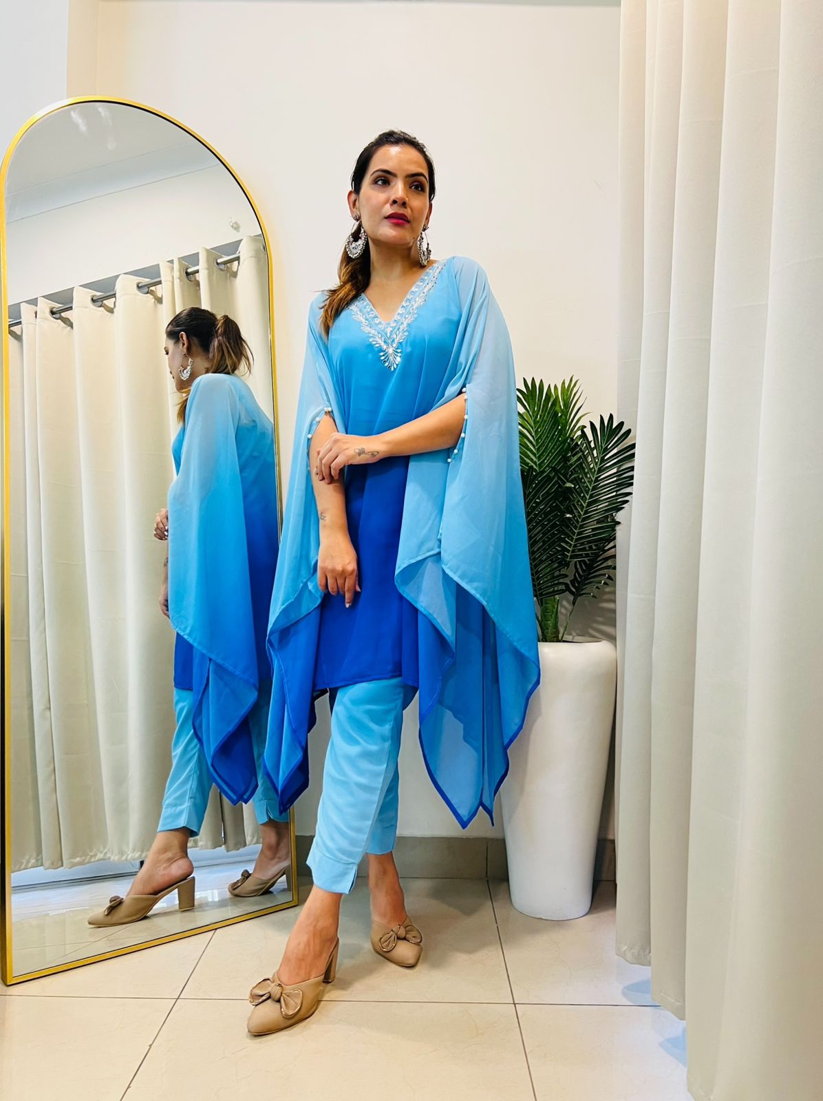 Ombre Kaftan Cordset