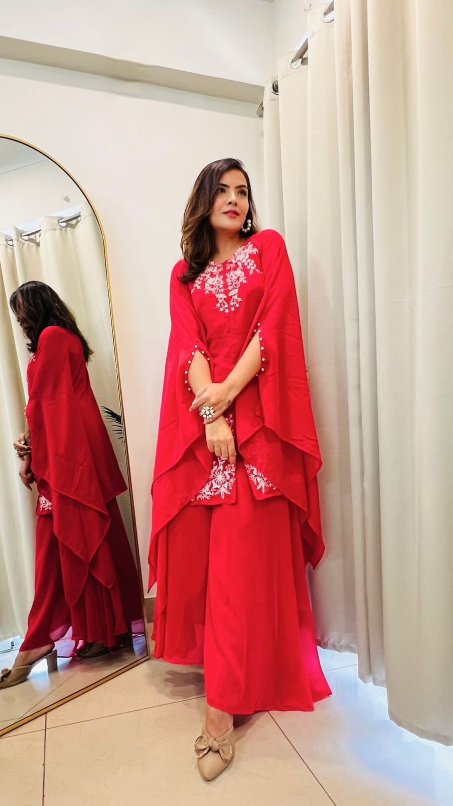 Flowy Kaftan Kurti Pant