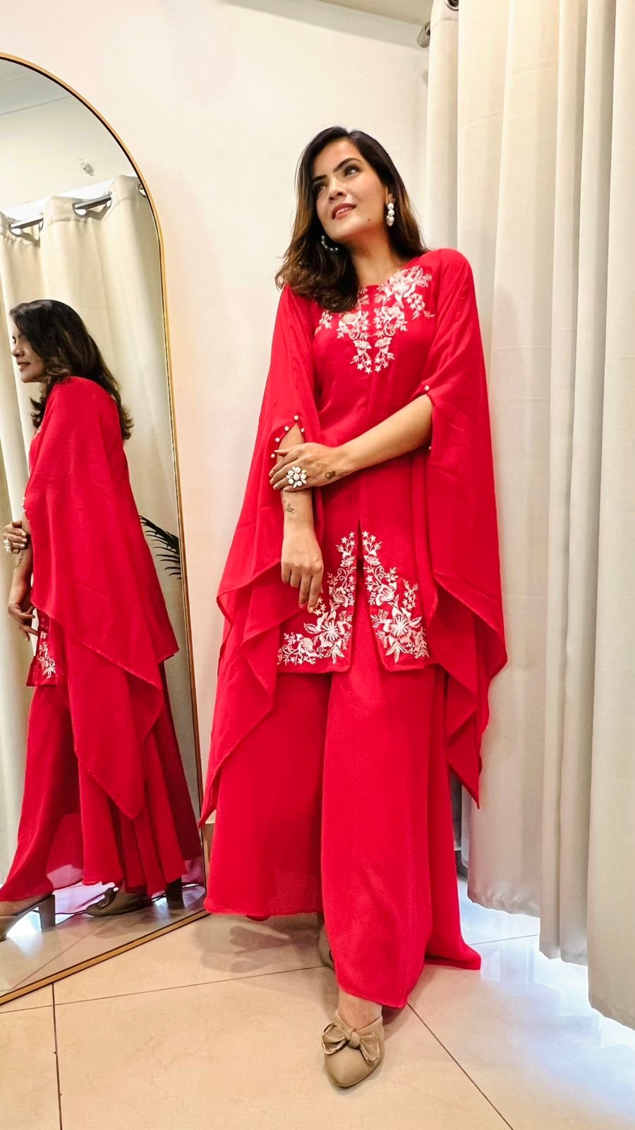 Flowy Kaftan Kurti Pant