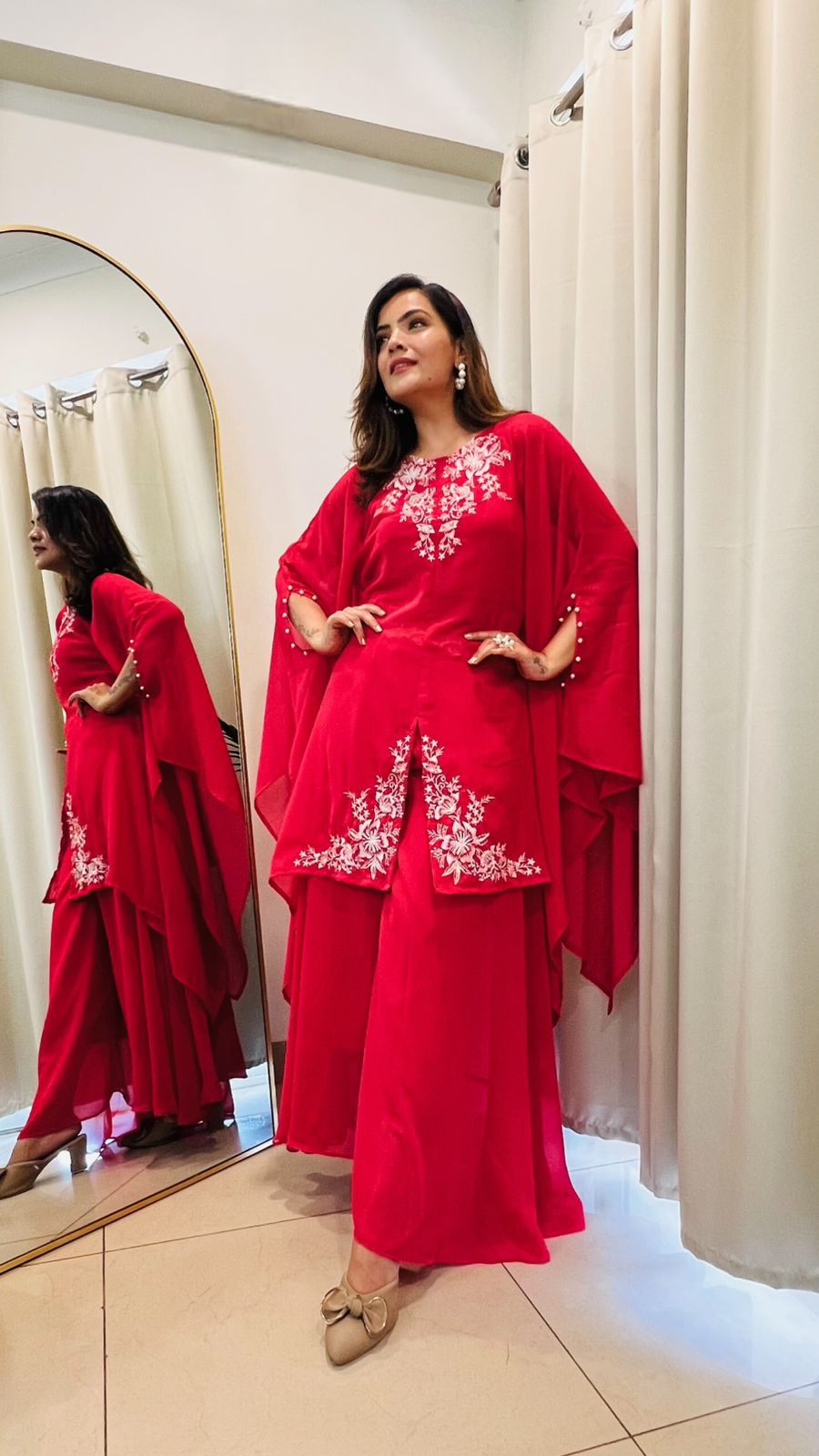 Flowy Kaftan Kurti Pant