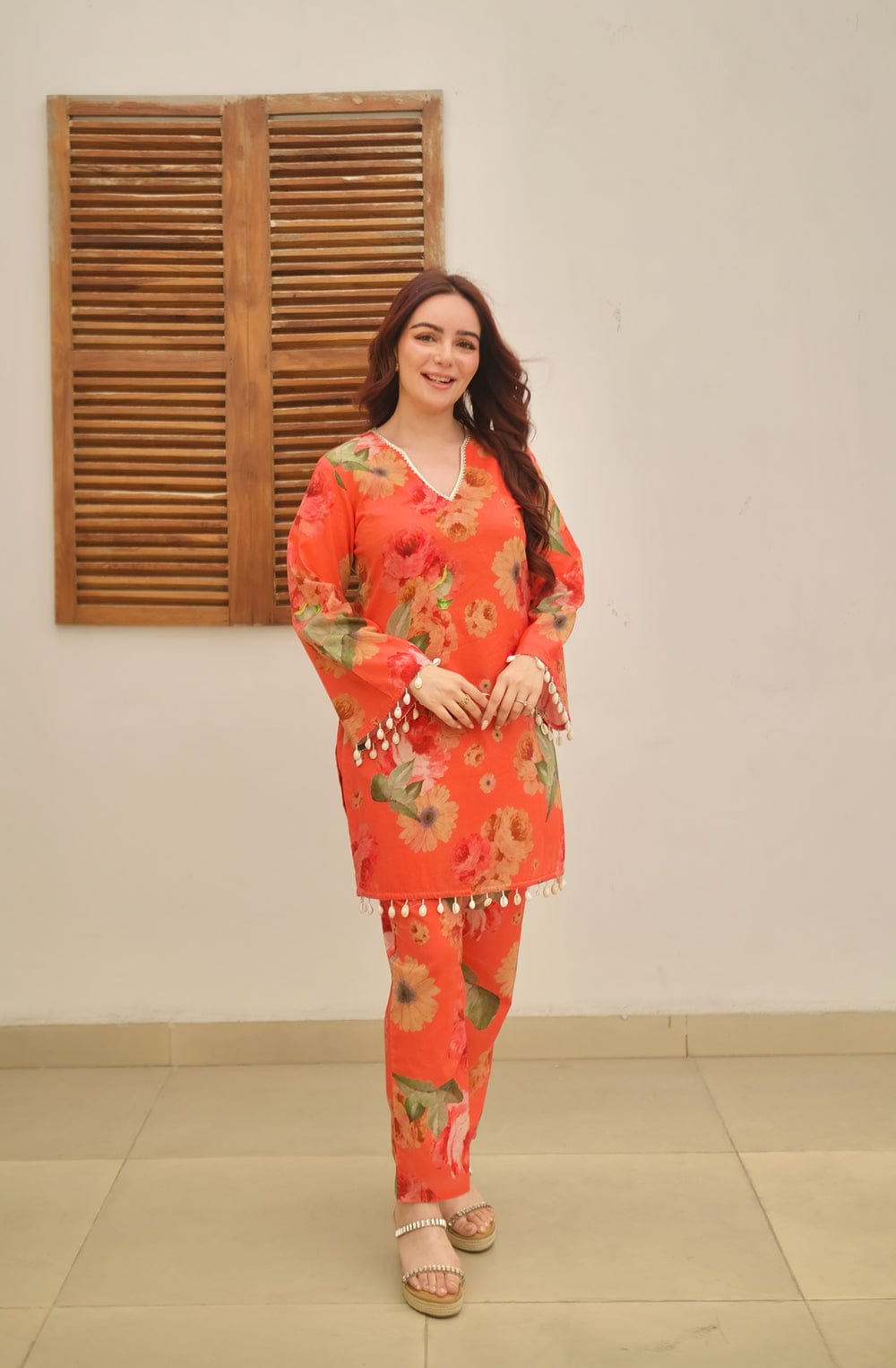 Orange Co-ord Set