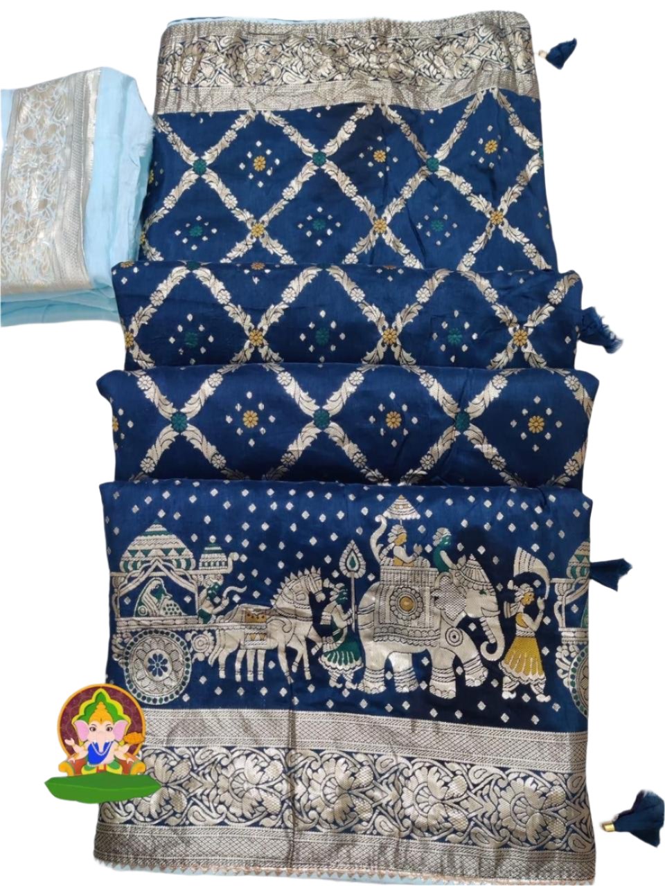 Charming Viscose Dolla Silk Saree Moksha Fashions