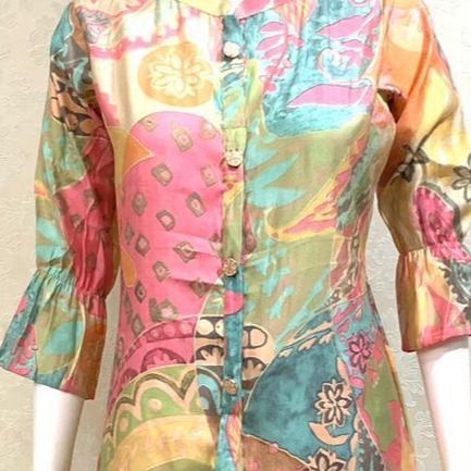 Exclusive silk fancy cord set Moksha Fashions