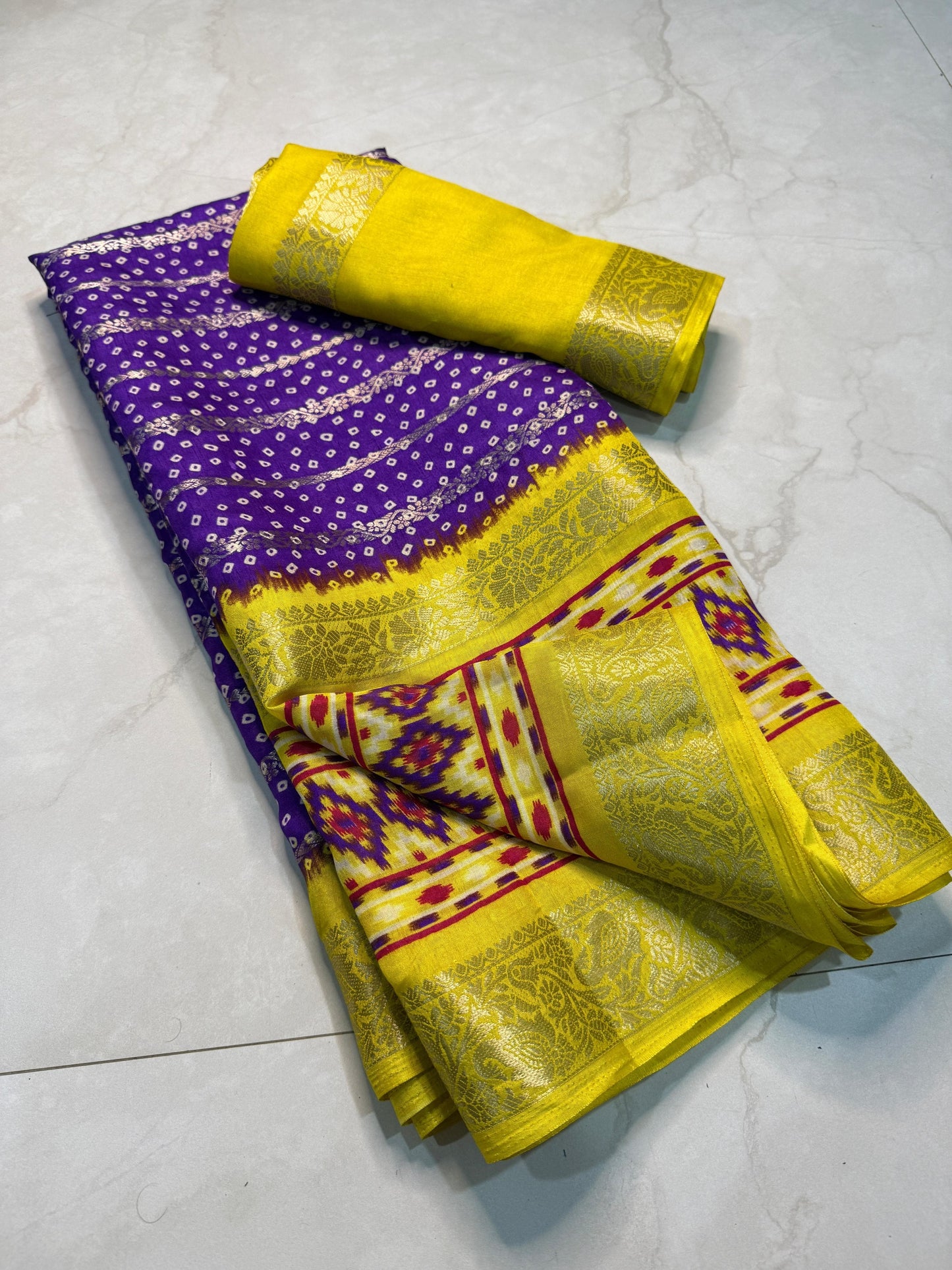 Candy Cotton Silk Saree