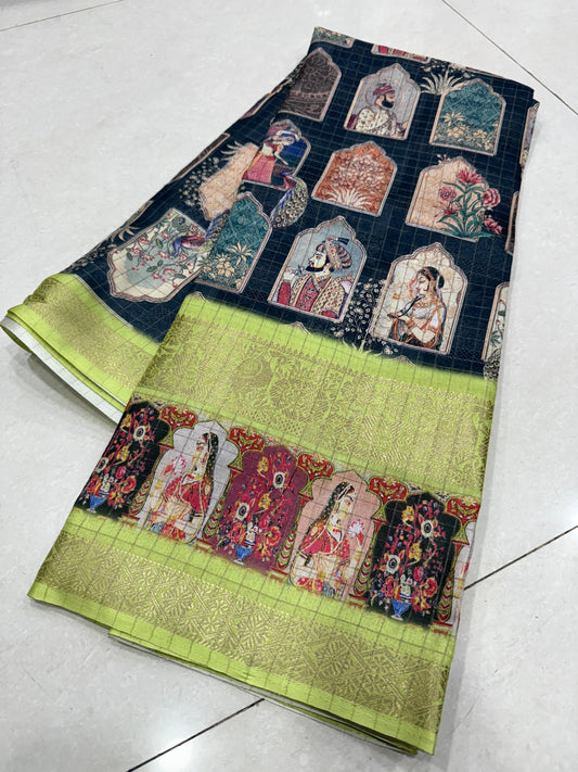 Latest Attractive Saree - Moksha Fashions