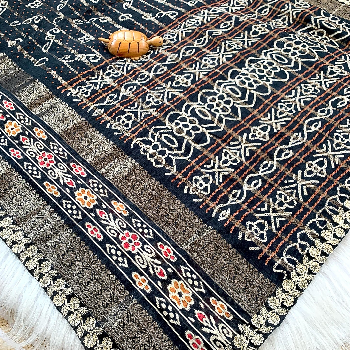 Sweet Candy Cotton Saree – Elegant Cotton Saree for Women | Perfect for Casual Occasions - Moksha Fashions