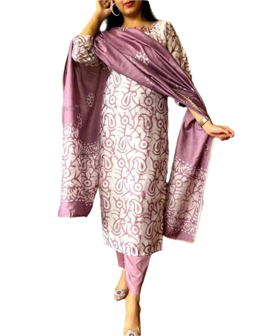 Beautiful Cotton 60'60 Suit is Perfect for all Occasions Moksha Fashions