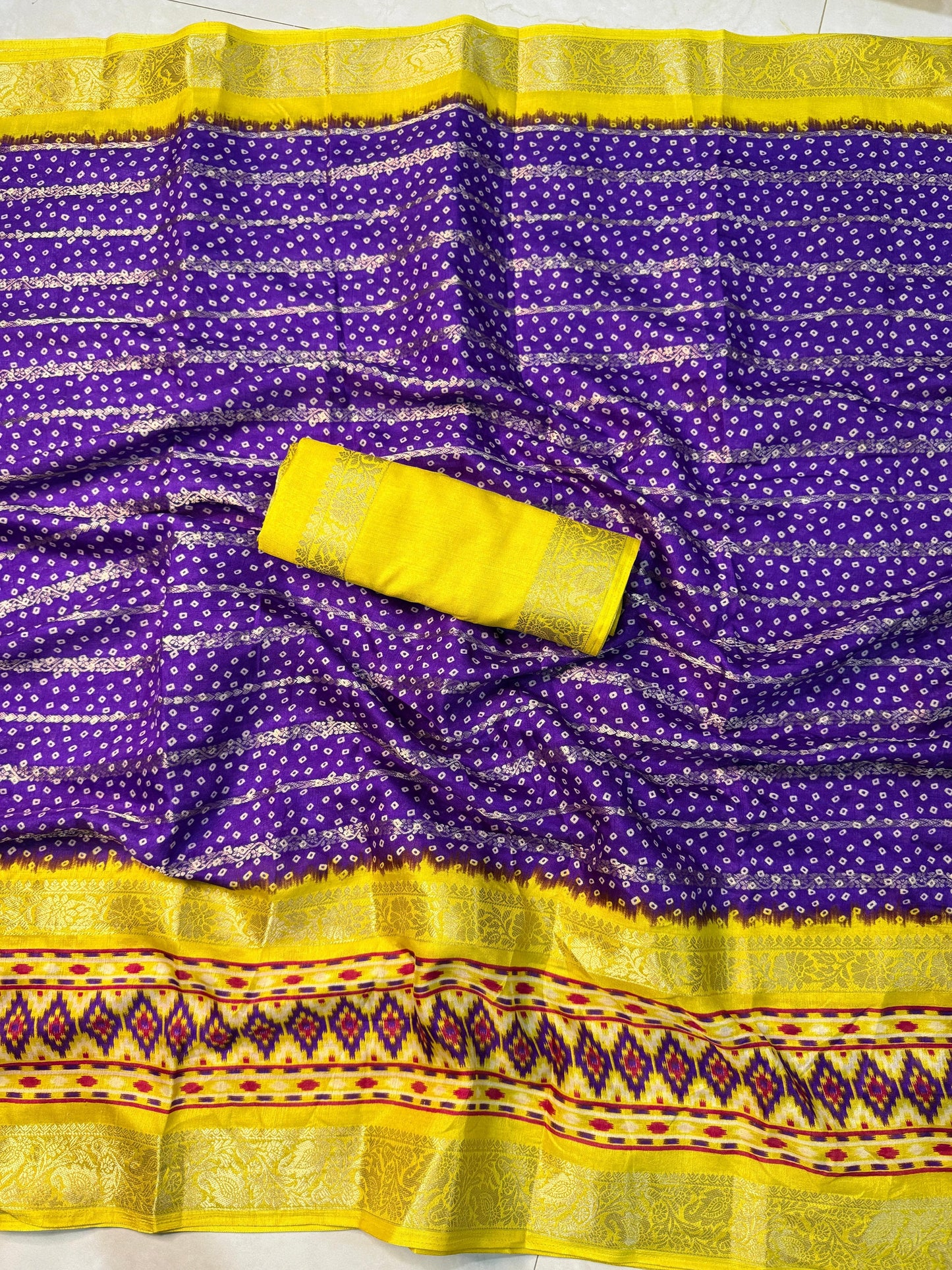 Candy Cotton Silk Saree