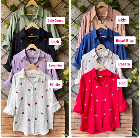 .Cotton Shirts -Mulmul