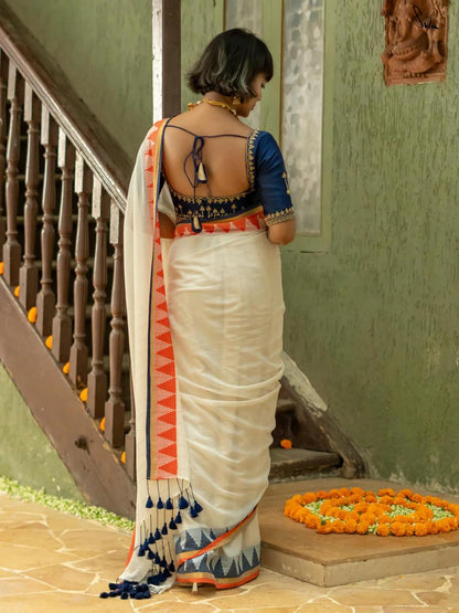 Exclusive New design- Khadi Silk Saree