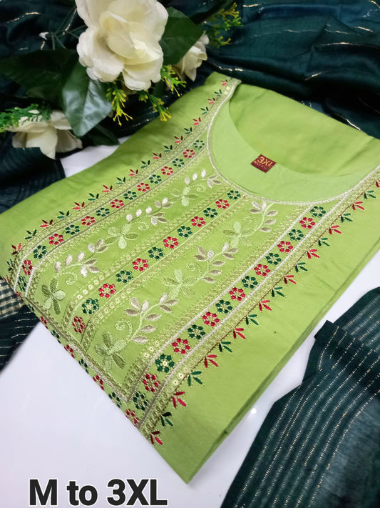 Muslin kurti with dupatta