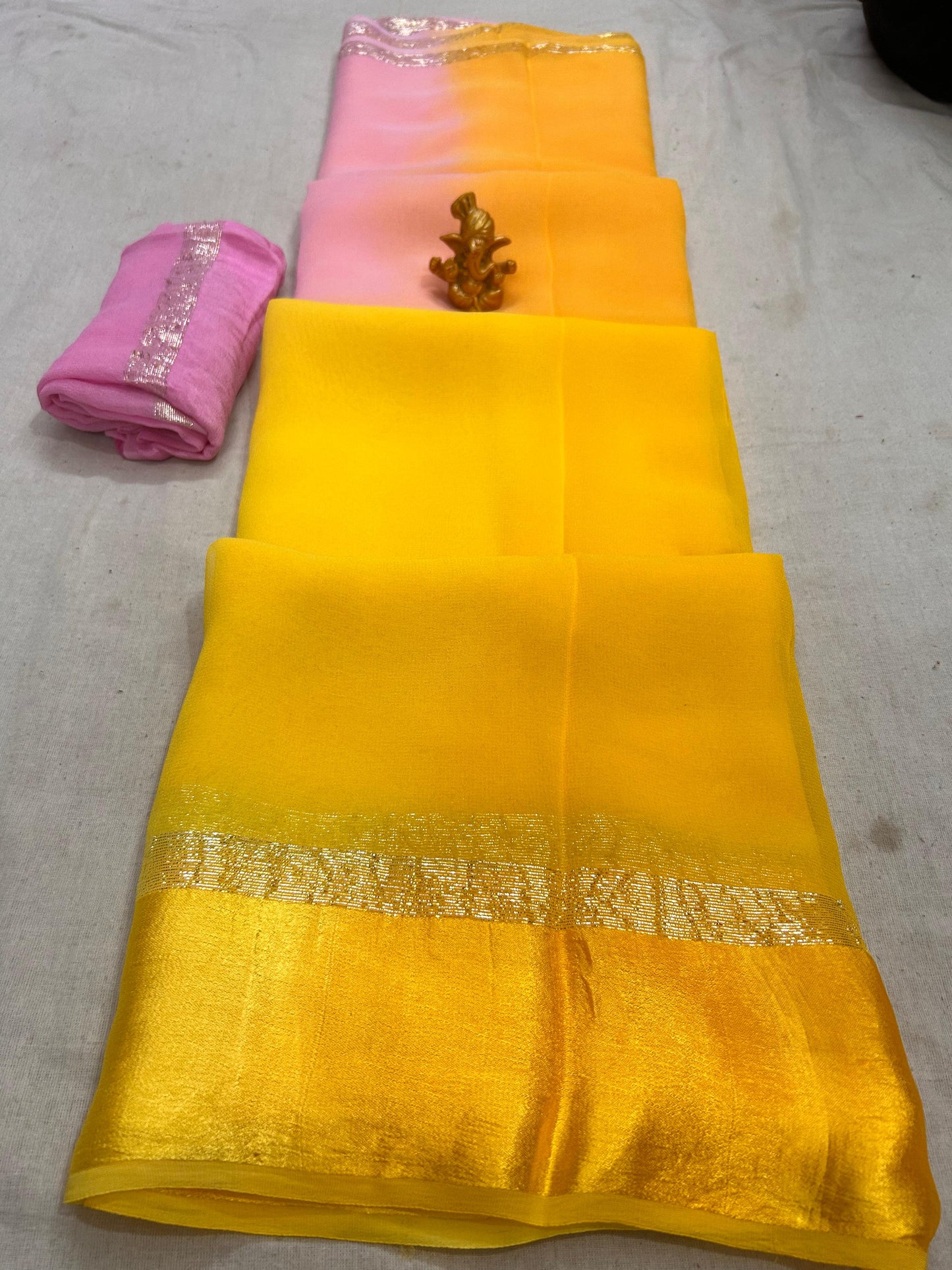 Festive light weight summer saree