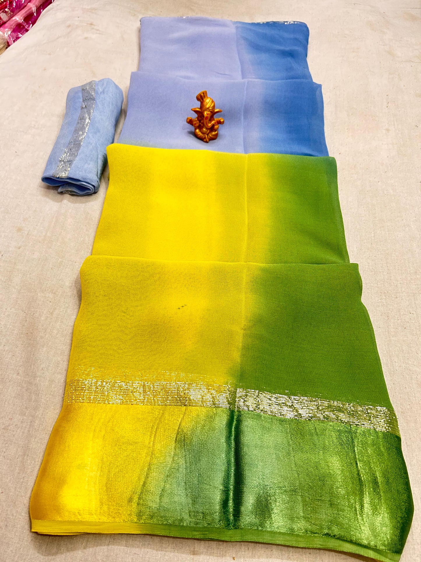 Festive light weight summer saree