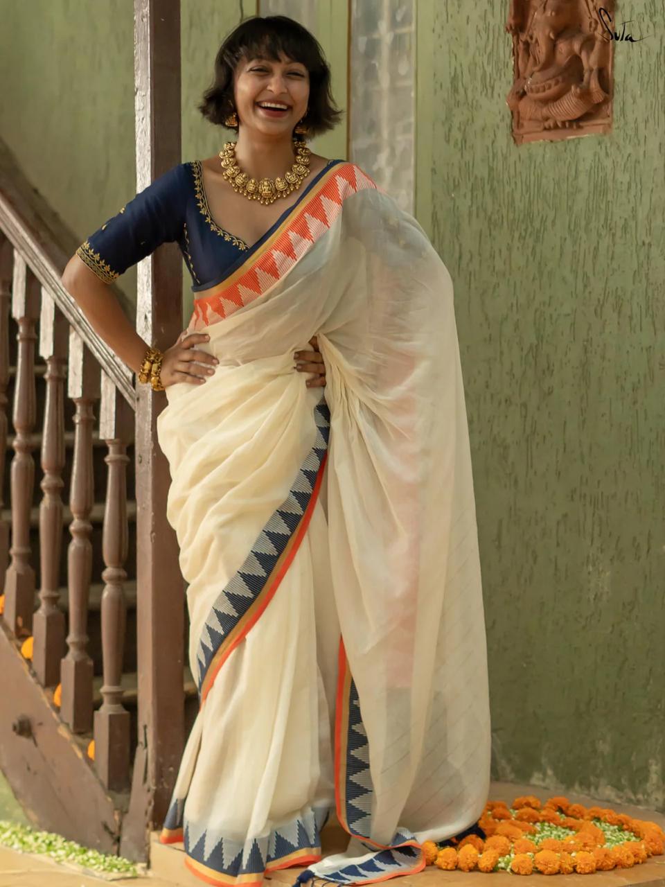 Exclusive New design- Khadi Silk Saree