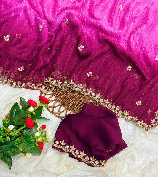 3D Designer Saree