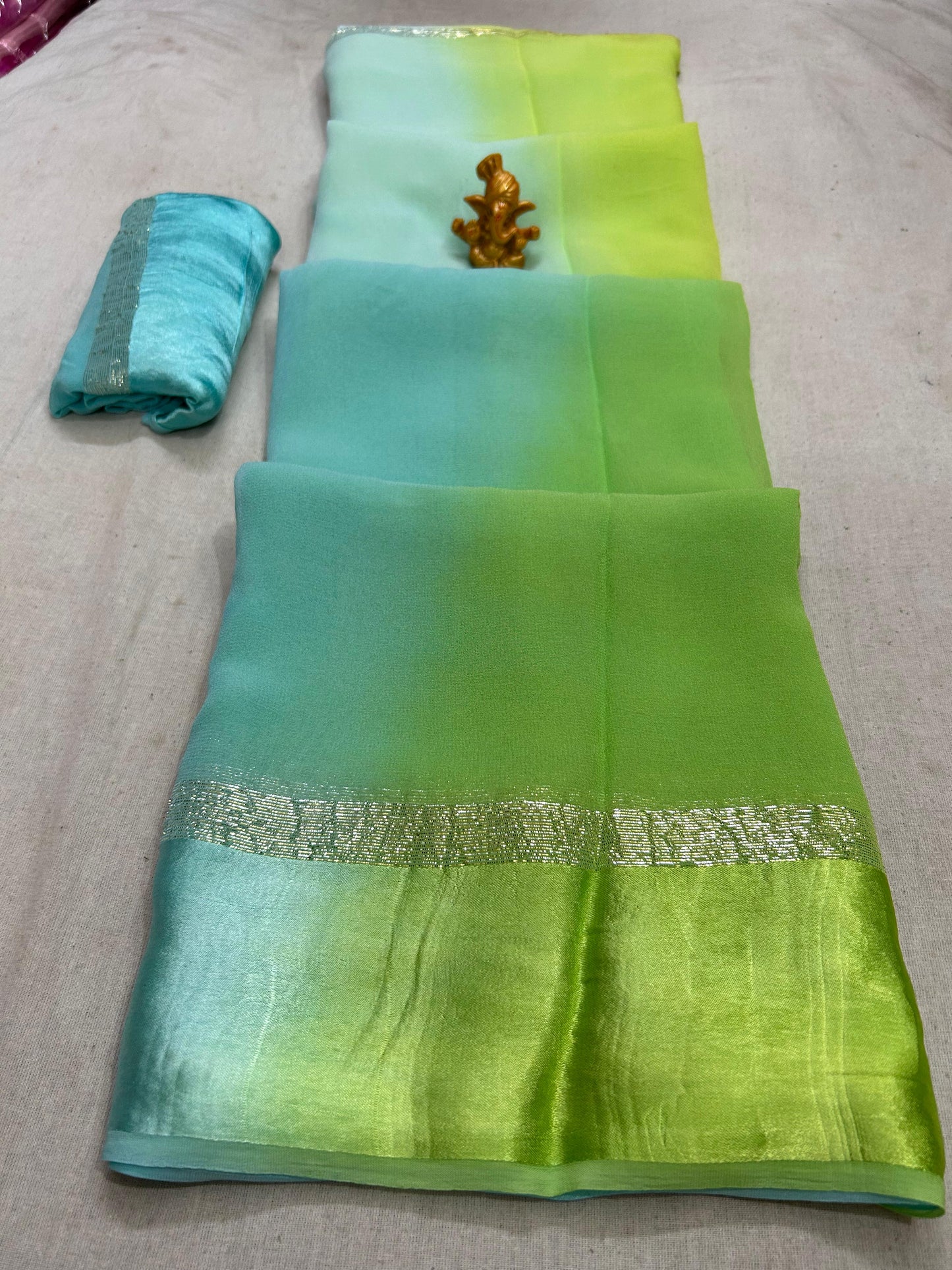 Festive light weight summer saree