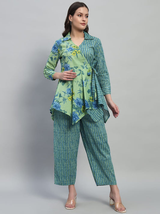 .Stylish Printed Cord sets Moksha Fashions