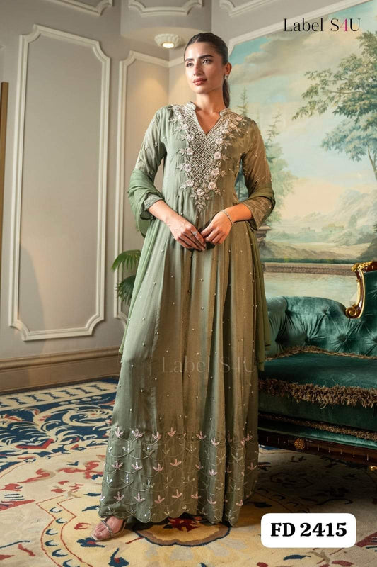 Elegant Party Gown Moksha Fashions