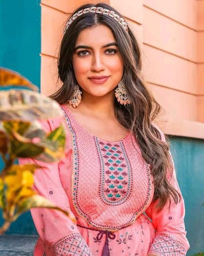 Anarkali Long Kurti - Moksha Fashions