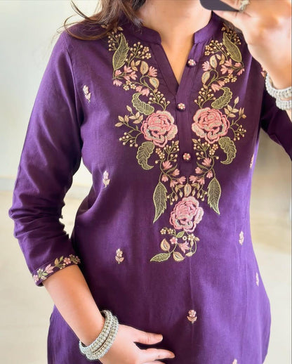 .Beautiful Cotton Suit