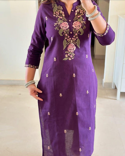 .Beautiful Cotton Suit