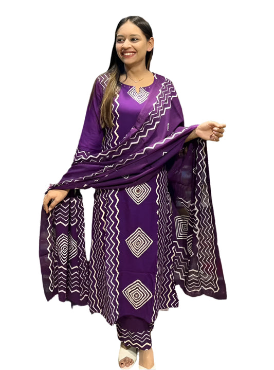 .Cotton Kurti Pant