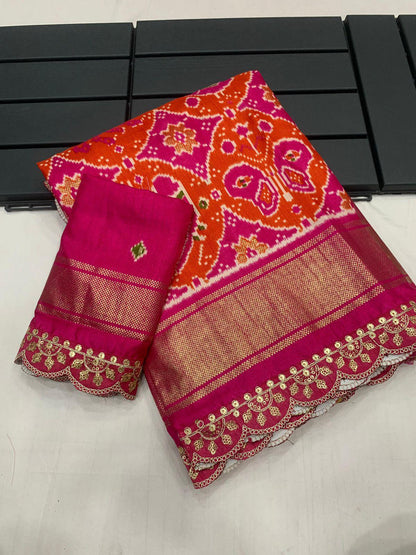 .Soft Silk Sarees - Moksha Fashions