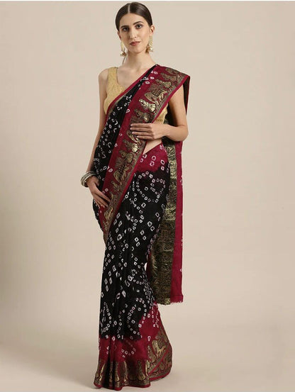 Exclusive Festive Bandhani Saree Collection