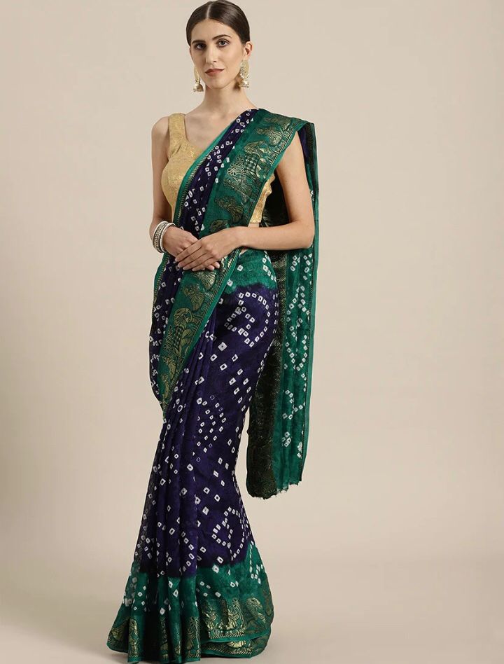 Exclusive Festive Bandhani Saree Collection