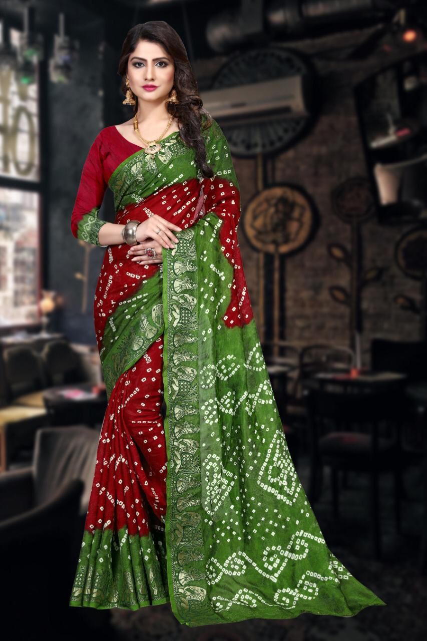 Exclusive Festive Bandhani Saree Collection